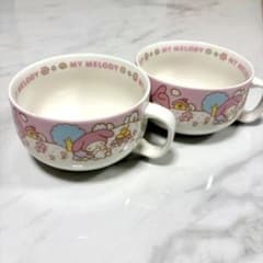 サンリオ マイメロディ スープマグカップ 2個セットのサムネイル