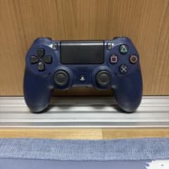 PS4 純正 ワイヤレスコントローラー デュアルショック4 ネイビーのサムネイル