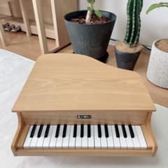 【廃盤/希少】KAWAI カワイ グランドピアノ ミニピアノ ナチュラル32鍵盤のサムネイル