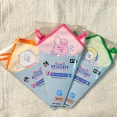 BT21ギフト【一番くじJ賞】ハンドタオル4点セットのサムネイル
