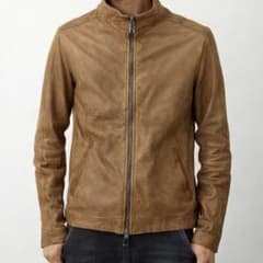 良品GIORGIO BRATOジョルジオブラット22FW定番ラムレザーブルゾン