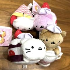 にゃんにゃんにゃんこ にゃんこカフェ マスコットキーチェーン 全4種セット にゃんにゃんにゃんこ にゃんこカフェ マスコットキーチェーン