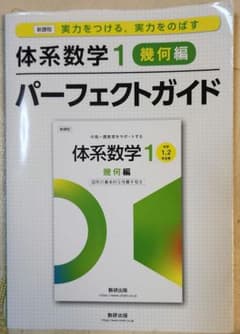 体系数学1 幾何編　パーフェクトガイド&実力アップ問題集 中1数学のサムネイル