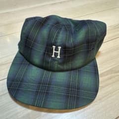 HUF キャップ チェック グリーンのサムネイル