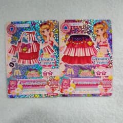 アイカツ カード 2枚セット マクドナルド 2015 - メルカリ