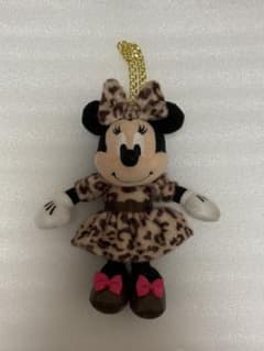 東京ディズニーリゾート ミニーマウス ヒョウ柄 キーチェーンのサムネイル