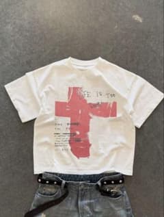 00s 白Tシャツ archive y2k opium swag スト - メルカリ
