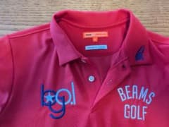 BEAMSゴルフ　メンズポロシャツMサイズのサムネイル