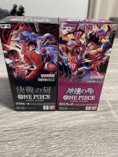テープ付き】ワンピースカード 決戦の刻 神速の拳 2個セット - メルカリ