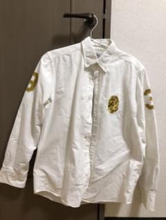 【a bathing ape】GOLD会員限定白シャツのサムネイル