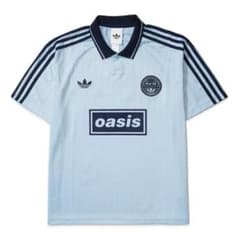 adidas originals oasis ジャガードジャージ ブルー - メルカリ