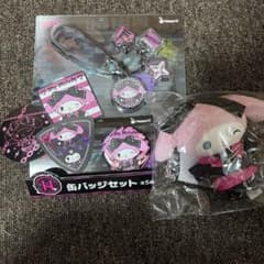 サンリオ マイメロディ PUNKS Party 缶バッジ ぬいぐるみセットのサムネイル