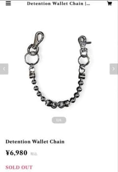 unconscious Detention Wallet Chain シルバーのサムネイル