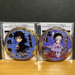 鬼滅の刃　ニジゲンノモリ　柱キラメタ缶バッジ　冨岡義勇　シークレット m38986920241_1.jpg?1755095466