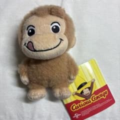 【新品タグ付】おさるのジョージ ぽってりマスコット ふわもこのサムネイル