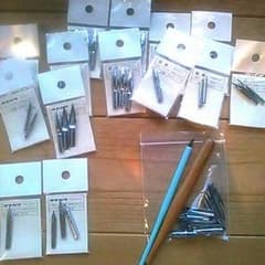 [値下げ] ペン先＋ペン軸。(日光とタチカワのペン先各四種類)のサムネイル