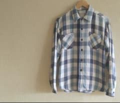 は*る様 【良色】70年代USA製　Sears ネルシャツ 良色】70年代USA製 Sears ネルシャツ - メルカリ