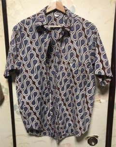 柄シャツ 半袖のサムネイル