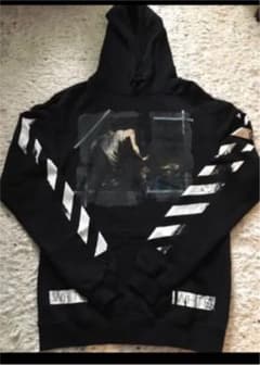 offwhite 16ss パーカー ブラックMのサムネイル