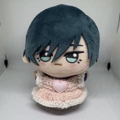 ぬいぐるみ服 ぬい服 かぎ針編み ピンク ハート ちびぐるみ　手編み　推し色のサムネイル