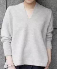 美品 ジャーナルスタンダード Vネックウールカシミヤニットのサムネイル