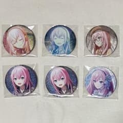 プロセカ　グリ缶　グリッター缶バッジ 巡音ルカのサムネイル