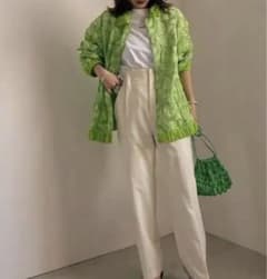 Ameri VINTAGE DIMENSIONAL TUCK PANTSのサムネイル