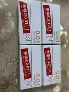 サガミオリジナル 0.01 コンドーム 5個入 4箱セットのサムネイル