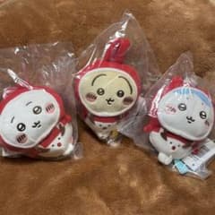 雪だるまぬいぐるみキーホルダー 3個セットのサムネイル