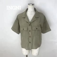 【INGNI シャツブラウス】半袖のサムネイル