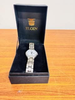 ELGIN TITANIUM ソーラー腕時計 メンズ 稼働品 箱付 - メルカリ