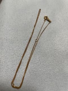 shotaさん専用18K喜平イエローゴールドネックレス/1.16g/40cmのサムネイル