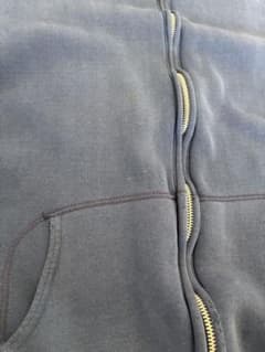 希少 60s ダブルフェイス 片爪 フルジップ パーカー ネイビー ナス紺 希少 60s ダブルフェイス 片爪 フルジップ パーカー ネイビー ナス紺