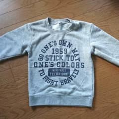 ミカン様 専用  キッズ   ロゴトレーナー  140㌢のサムネイル