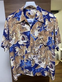 東洋エンタープライズ　sun surf 百虎　アロハシャツのサムネイル