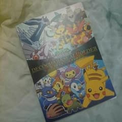 ポケモン☆ダイヤモンド&パール☆デコキャラシールホルダーのサムネイル