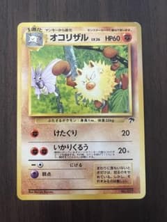 ポケモンカード オコリザル No.057 LV.26 サザンアイサンド 旧裏