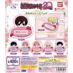 桜蘭高校ホスト部 おなまえなふだバッジ ガチャ 2種セットのサムネイル