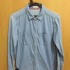 送料込のワンコイン♡denimシャツのサムネイル