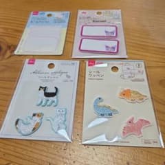 ワッペンセット 猫・魚・クロミのサムネイル