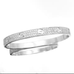 Cartier Love brace WG旧型18号 Cartier Love brace WG旧型18号 - メルカリ