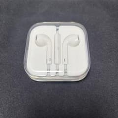 【新品未使用】iPhone Apple純正 イヤホン ピンジャックタイプ 2EAのサムネイル