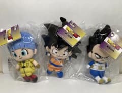 드래곤 볼 DAIMA Chibi 인형 3 종 세트