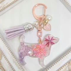 No.272♪オルゴナイト♡ダックス♡バックチャーム♡のサムネイル