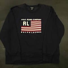 美品 POLO RALPH LAUREN スウェット トレーナー 星条旗のサムネイル
