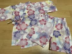 さくら柄　甚平のサムネイル