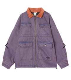 OVERDYED WORK JACKET X-girl Ｍサイズのサムネイル
