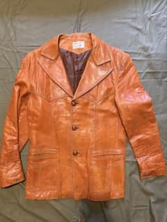 70s leather jacketのサムネイル