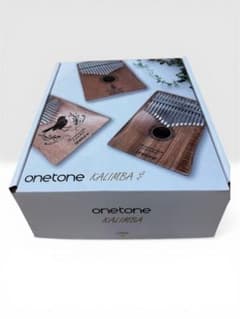 【美品】ONETONEカリンバ 木製 鳥のイラスト付きのサムネイル