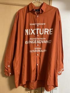 HARE MIXTURE ロゴシャツ　オレンジのサムネイル